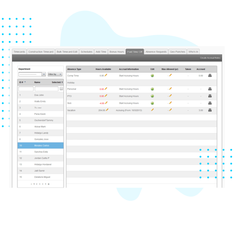 Time and Attendance Software EasyClocking